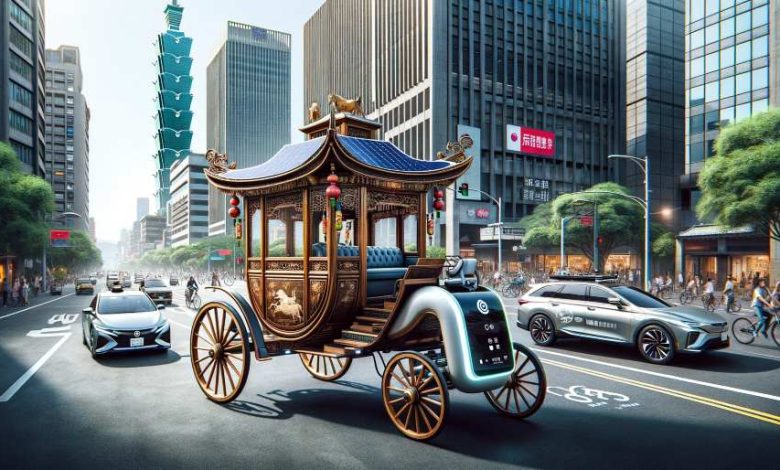 Taiwan self-driving gharry