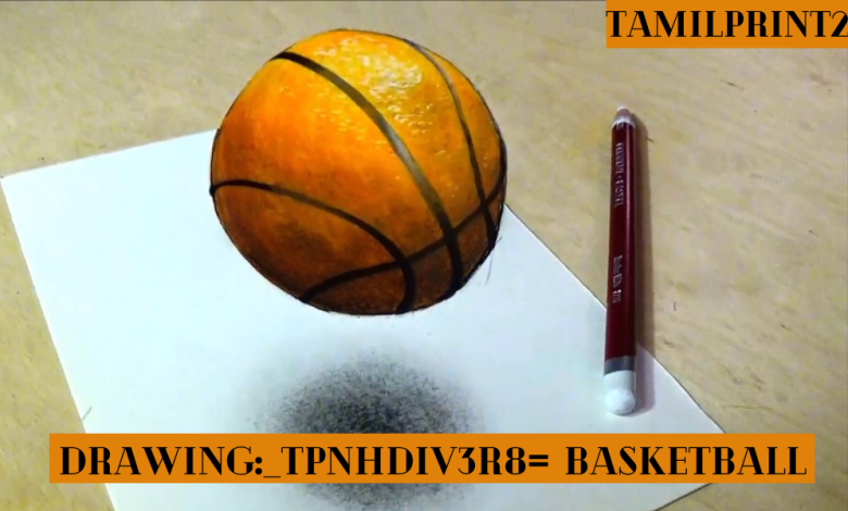 Drawing:_tpnhdiv3r8= Basketball