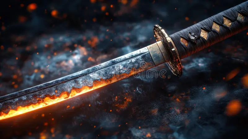 From Furnace to Fury: The Fiery Birth of a Samurai’s Katana