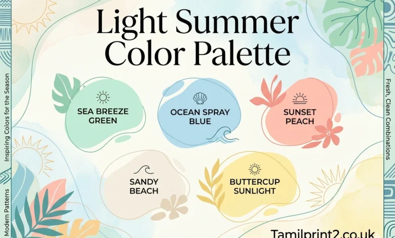 Light Summer Color Palette