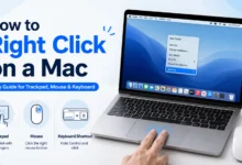How to right click on a Mac using a two-finger trackpad click, mouse and Control-click keyboard shortcut