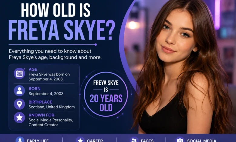 How old is Freya Skye featured image showing her age, birthday, hometown and career as a singer and actress