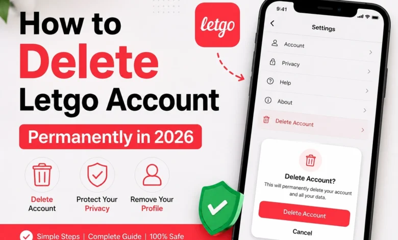How to Delete Letgo Account permanently in 2026 using simple account deletion steps.