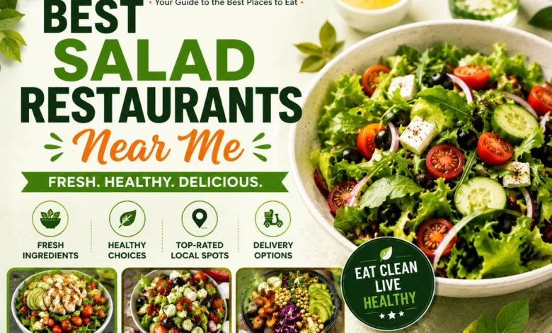 Best salad restaurants near me with fresh healthy salads and top-rated local spots