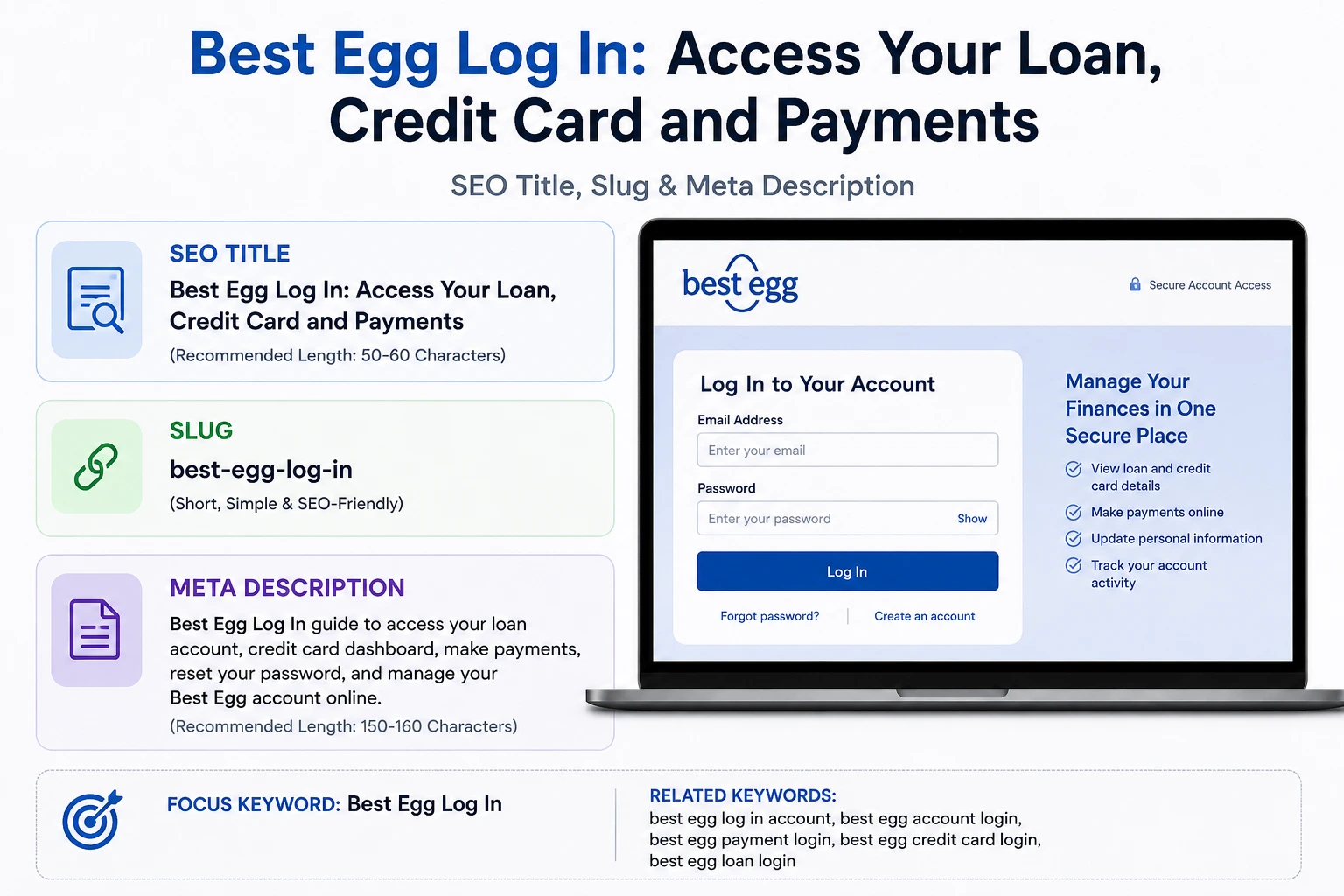 Best Egg Log In guide to access loan account, credit card dashboard, payments, and account management online.