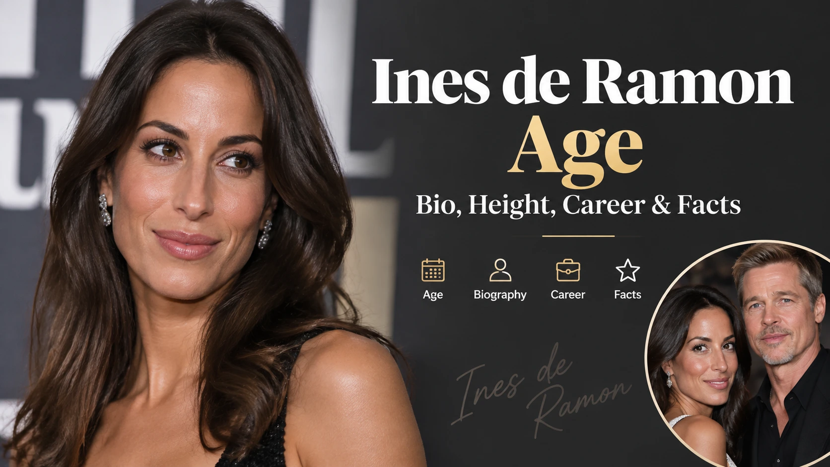 Ines de Ramon age featuring biography, career, height, and personal life information