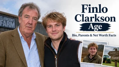 Finlo Clarkson age featuring his biography, parents, family background, and net worth facts with Jeremy Clarkson connection