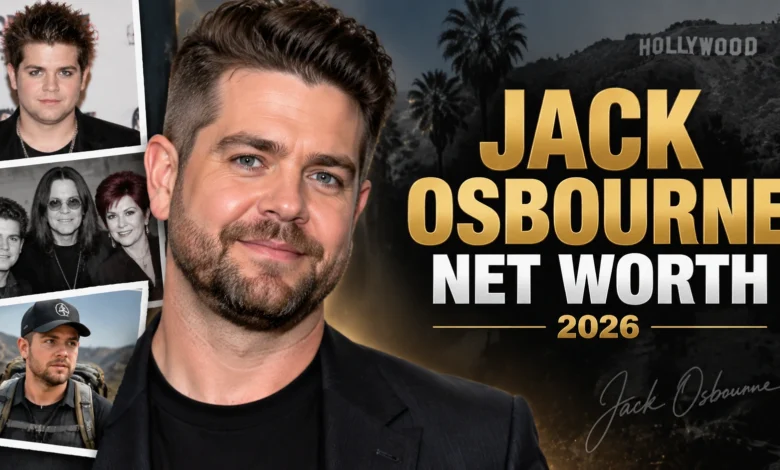 Jack Osbourne net worth 2026 featuring his career, television success, family background, and wealth information