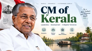 CM of Kerala featured image showing Kerala Chief Minister profile, political career, leadership role, and important facts