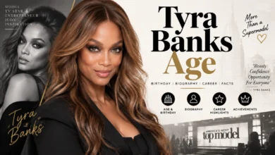 Tyra Banks Age featured image showing the model, TV personality, career highlights, biography, and achievements