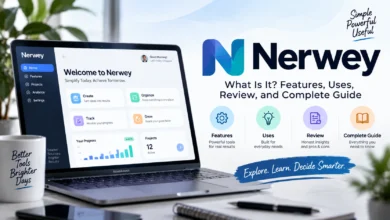 Nerwey review featured image showing software features, dashboard, uses, and complete technology guide