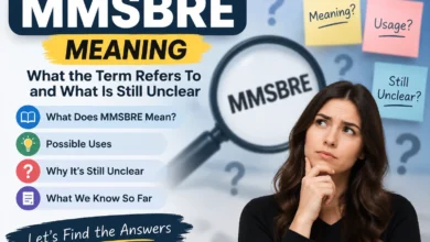 MMSBRE meaning explained with information about the term, possible uses, and why its meaning remains unclear