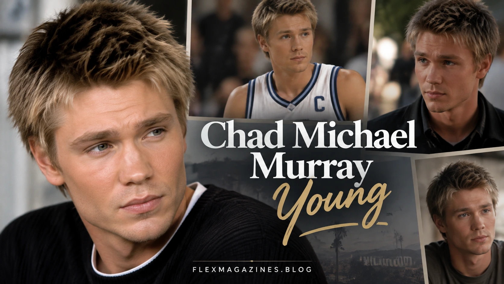 Young Chad Michael Murray during his early acting career before becoming famous for One Tree Hill