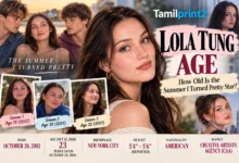 Lola Tung age feature image showing her as Belly in The Summer I Turned Pretty with birthday, current age, height, nationality, and agency details.
